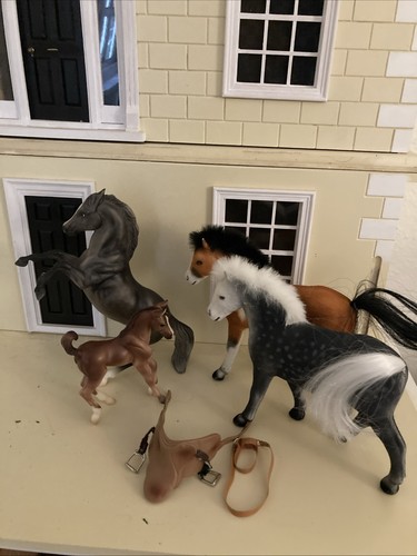 Job lot model horses large - job,