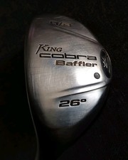 LEFT HANDED King Cobra Baffler 26° 5/Hybrid, Regular Flex Graphite Shaft