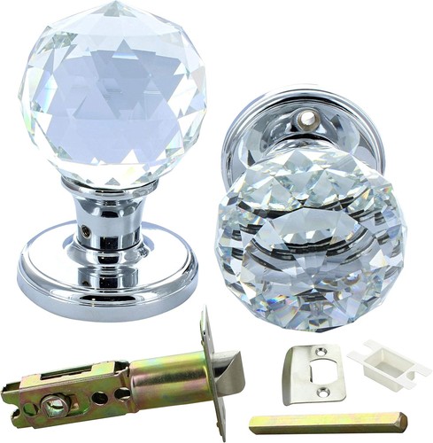 Crystal glass mortice door - mortice,