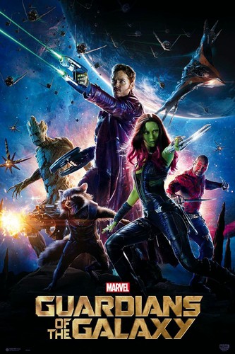Marvel large poster guardians - marvel,