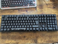 Ducky Shine 7 Blackout Premium Mechanical Keyboard Cherry MX Red RGB Backlit