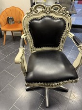 Salon Hairdresser Styling Chairs. Georgian Style, Barber, Swivel, Pump