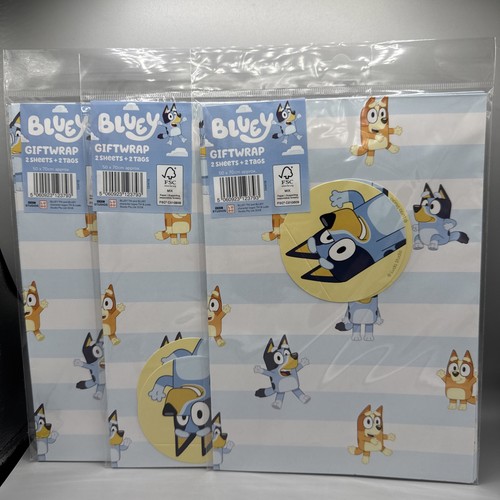 Bluey gift wrap - bluey, sheets