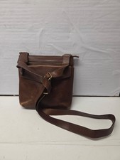 Ladies F&F Vintage Brown Leather Bag CG T21