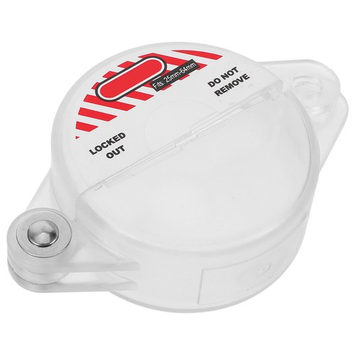 Transparent valve lock for - lock,