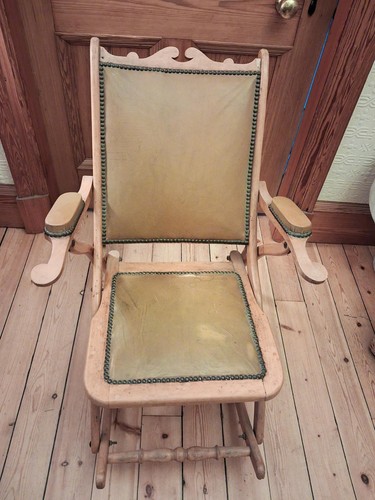 Antique victorian rocking - antique,