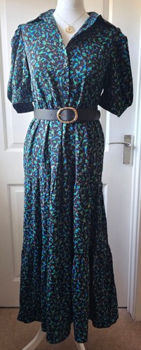 Long floral maxi - floral, dress