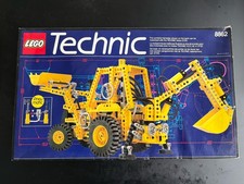 Classic lego technic - lego, backhoe