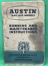 1955 AUSTIN A40 A50 MODEL