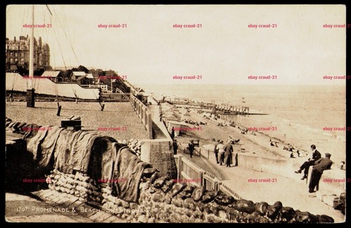 Sheringham promenade and beach - promenade,