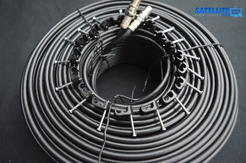 25m twin shotgun coax - shotgun,
