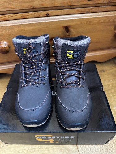 Grafters safety boots size - , 9