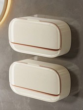 Waterproof soap dish with - soap,