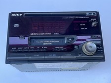 Sony Wx-c570 Car Stereo CD Head unit Cassette Double Din Retro Jdm Classic