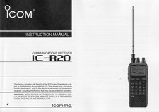 ICOM IC-R20 COMMUNICATIONS