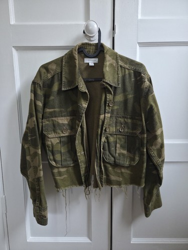 Topshop camo jacket