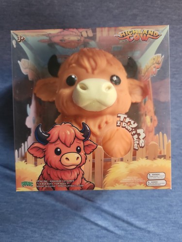 Highland cow squishy toy - highland,