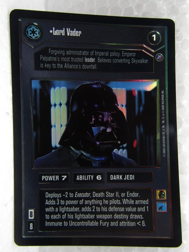 Star wars 2000 - 2000, ccg