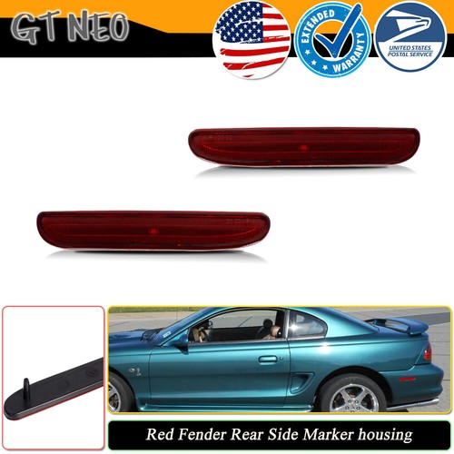 Red lens rear - &, rh