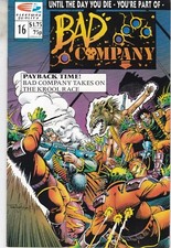 QUALITY COMICS BAD COMPANY #16 JANUARY 1988 FAST P&P SAME DAY DISPATCH