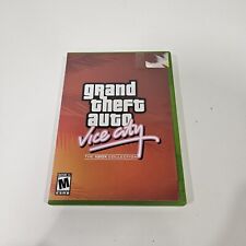Grand Theft Auto: Vice City The Xbox Collection GTA Original Xbox No Manual