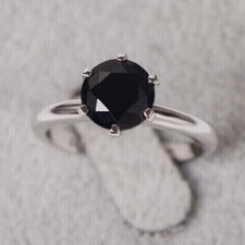 14k white gold finish 2ct - 14k,