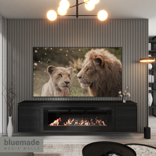 2200mm media wall furniture - tv,