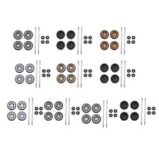 1:64 Scale Car Rubber Wheel