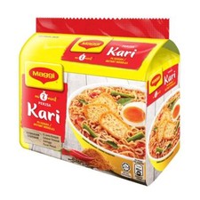 Maggi 2 Minutes Perisa Curry Instant Noodles 12x5x79g - 60 Pack