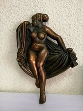 Vintage USSR Wall Plaque Nude