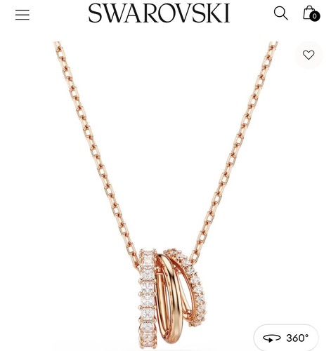Swarovski hyperbola pendant - hyperbola,