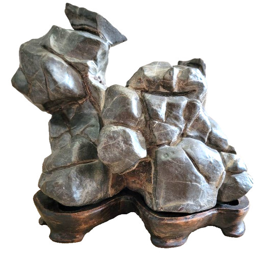 Japanese stone suiseki unique - japanese,