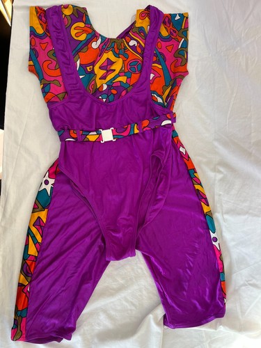 Vintage neon purple aerobics - purple,