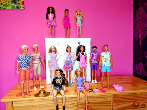 Bundle barbie and ken - of,