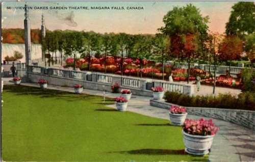 Niagara falls postcard view - postcard,