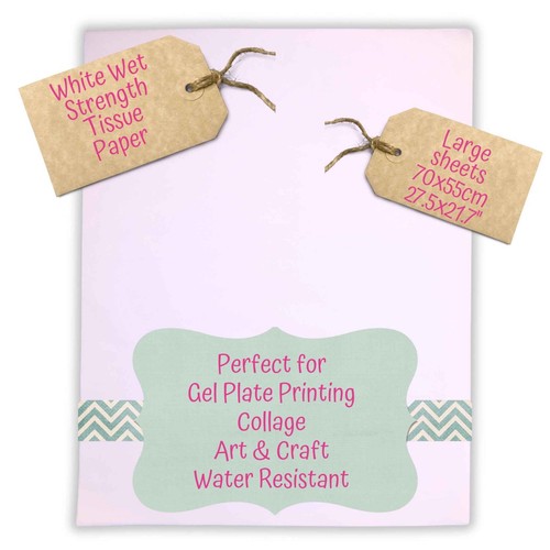 Wet strength tissue paper - tissue,