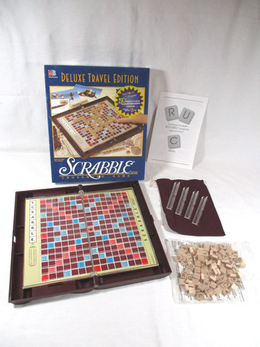 Scrabble deluxe travel - scrabble,