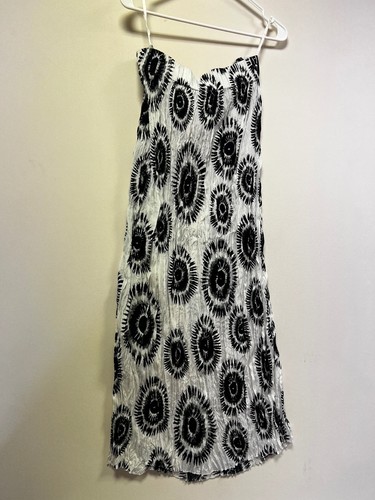 Masai black white print midi - print,