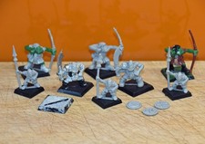 Games Workshop Plastic x 8 Fantasy Figures part painted  War Games Figures