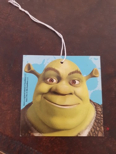 Shrek gift tag new birthday - shrek,