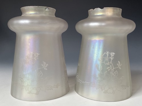 Pair antique art nouveau - of,
