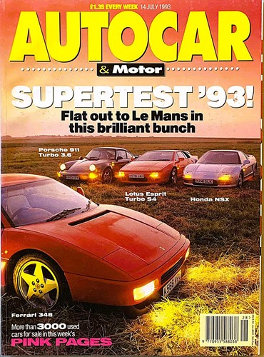 Autocar magazine jul - autocar, 14-jul-93