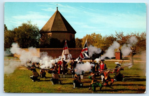 Postcard colonial williamsburg - colonial,