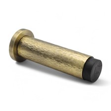 Hammered Solid Brass Cylinder