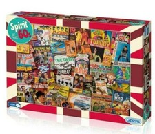 Gibsons Games Spirit Of The 60s 1000 Piece Jigsaw Puzzle Toys G7082