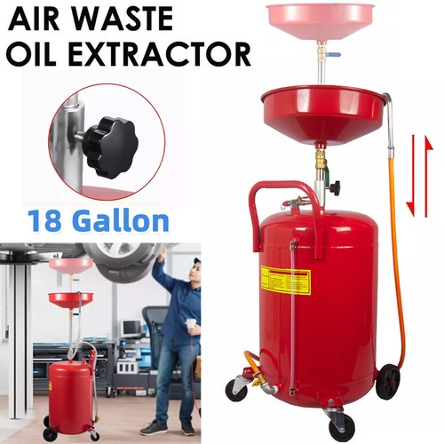 Waste oil drainer 80l - waste, portable