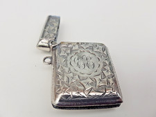 Antique Edwardian Silver Vesta