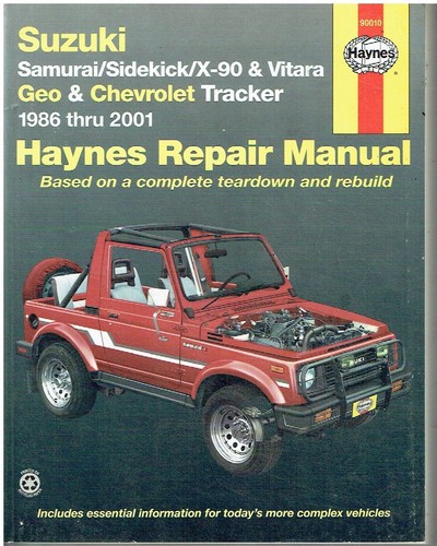 Suzuki sj413 samurai sidekick - sj413,