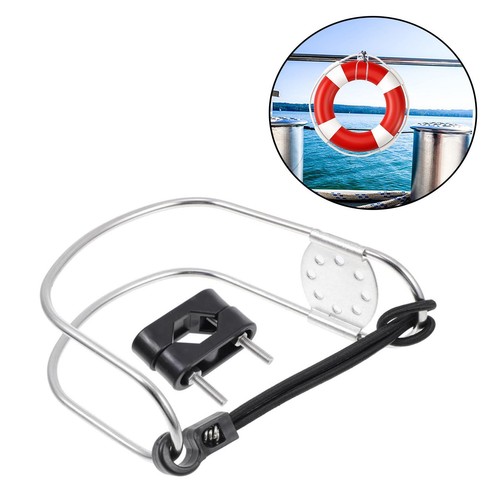 Life ring bracket throw - ring,