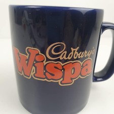 Vintage Cadburys Wisper Blue Coffee Mug Good Condition
